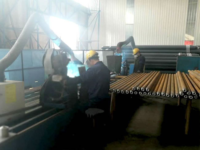 克孜勒苏柯尔克孜网架车间制作