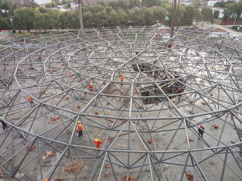 克孜勒苏柯尔克孜全民健身中心网架